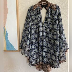 Free people dress | bell sleeves